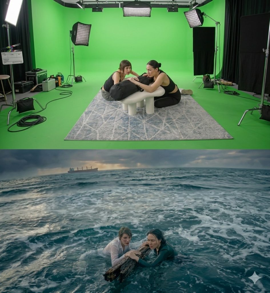 tournage hybrid studio IA